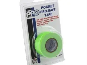 Pro Tapes Pro-Pocket Gaffer Tape Groen - 24mm x 5,5m