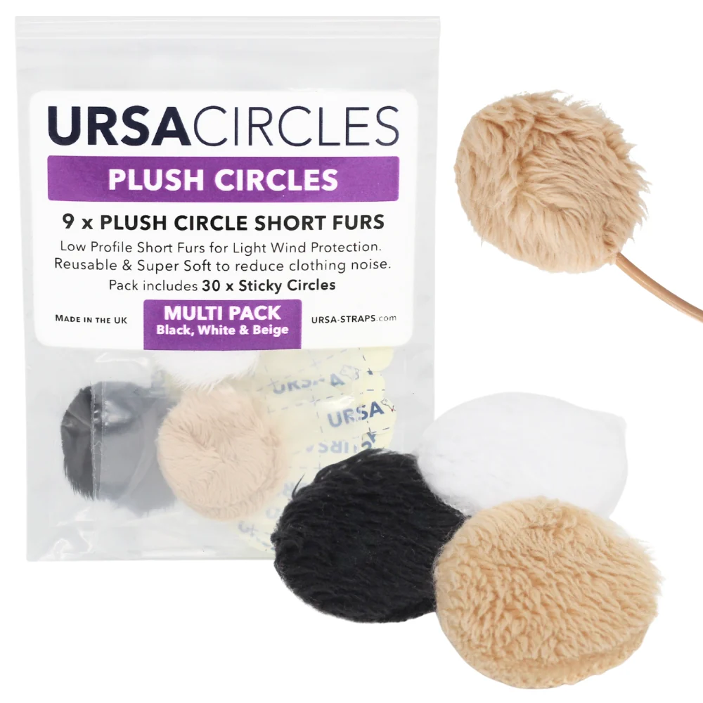 Ursa Plush Circles (9 stuks + 30 Stickies)