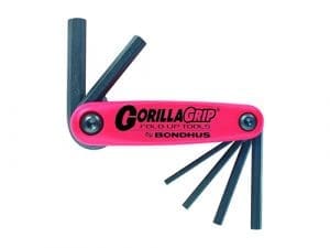 Bondhus Gorilla Grip HF7M - Opvouwset Metrisch 2-8mm