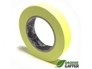 MagTape Ultra Matt Geel gaffertape 25mm x 25m