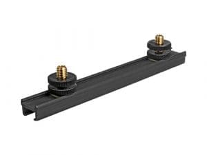 Rycote 20 cm Hot Shoe Extension + 2x 3/8" male adaptors