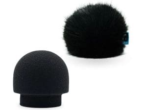 Radius 5cm Mushroom Foam + Fur Windcover (19/22 mm)