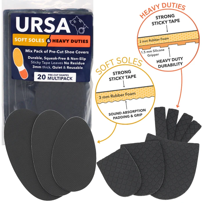 Ursa Soft Soles & Heavy Duties - Multipack