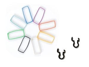 Tentacle A10 - Sync E Silicone Bands Rainbow Set and Clamps