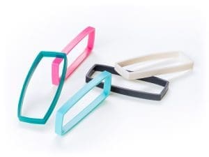 Tentacle A08 - Track E Coloured Silicone Bands