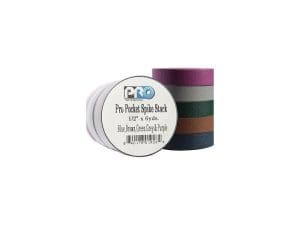 Pro Pocket Spike - 12mm x 5,4m Cloth Tape 5 Dark Colors